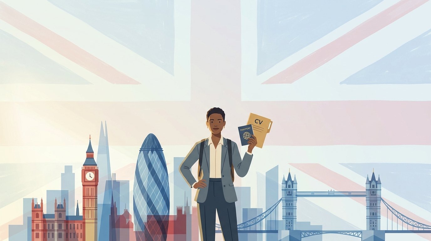 Editorial illustration of a confident 202606302235