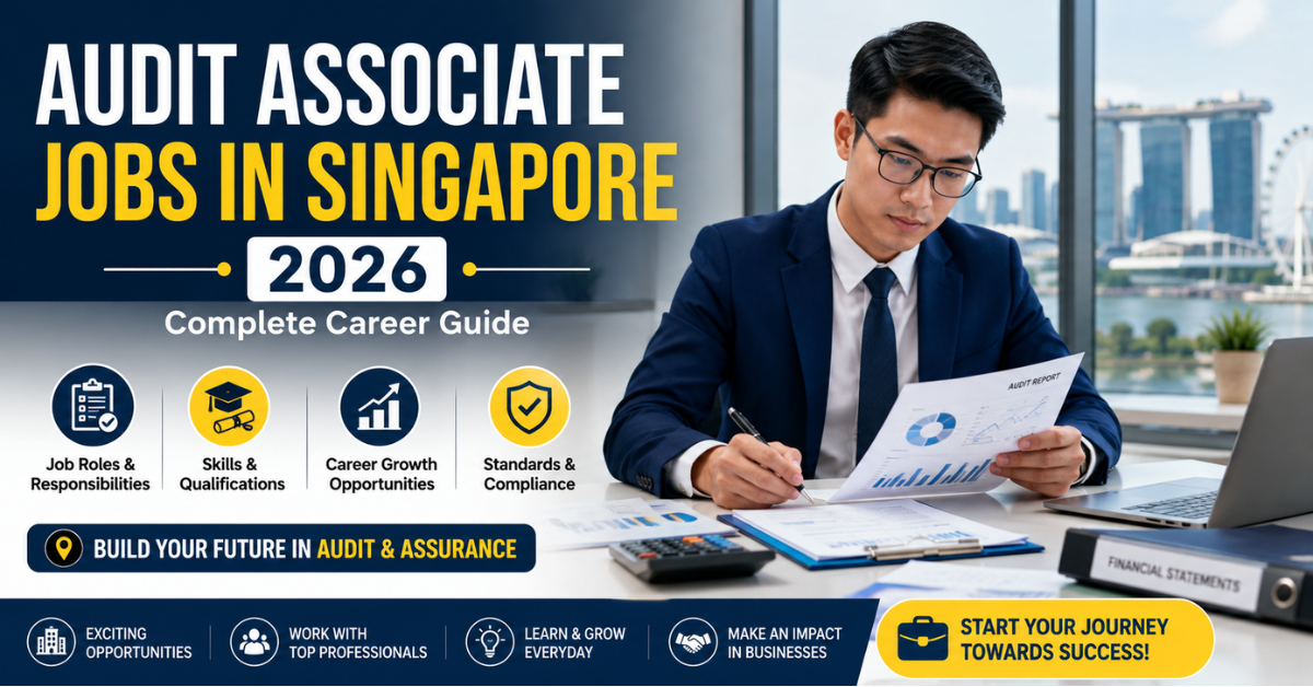 Audit Associate Jobs Singapore 2026 – Skills & Career Guide