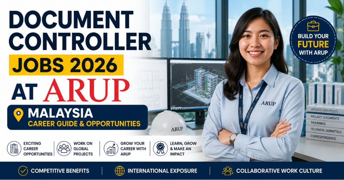 Document Controller Jobs at Arup Malaysia 2026 – Career Guide