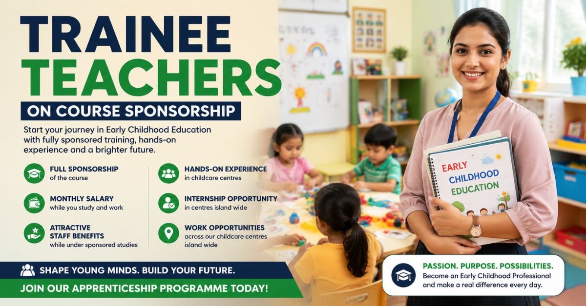 Trainee Teachers Course Sponsorship Programmed & Career Guide
