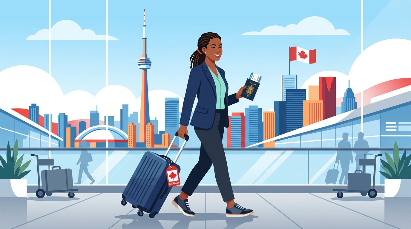 Canada Express Entry 2026 — skilled worker applying for Canadian permanent residence