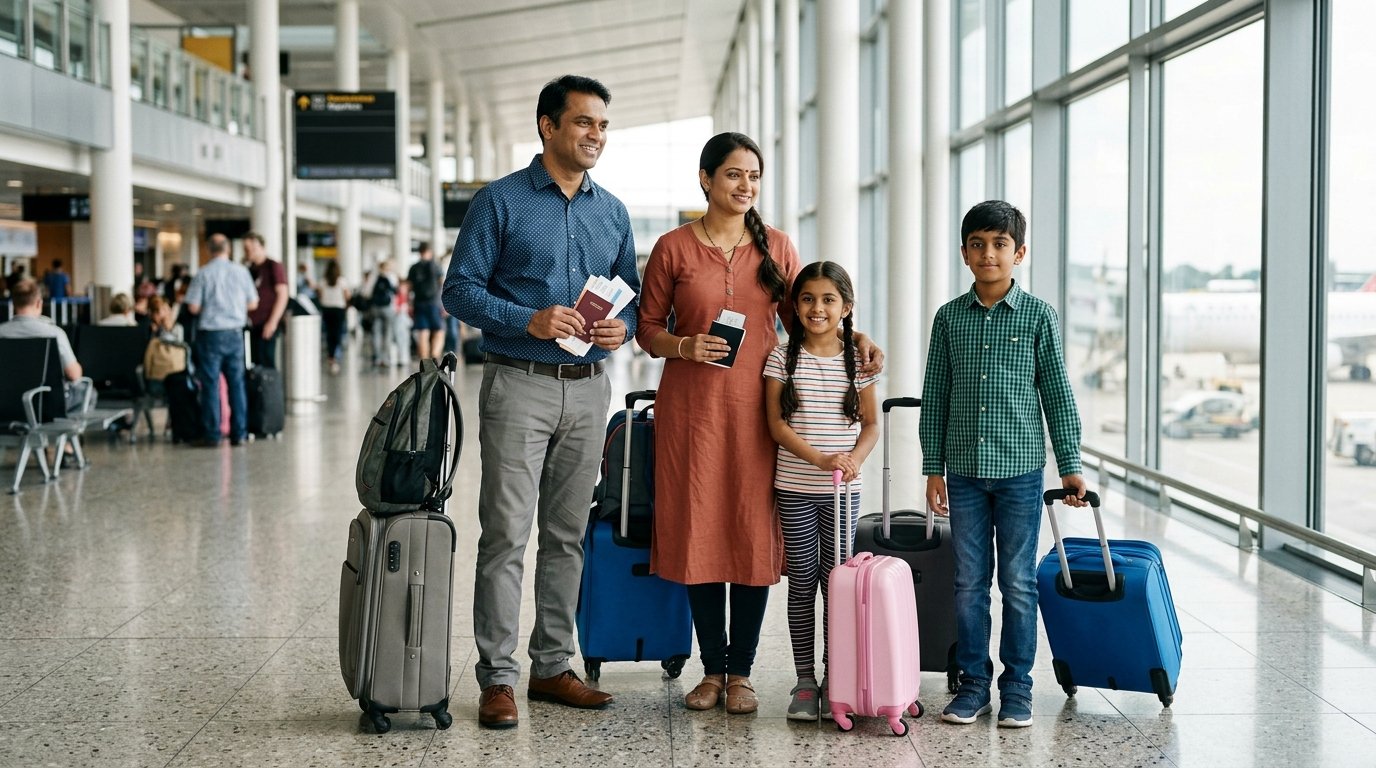 Pakistani family travelling as UAE visit visa Pakistan applications resume through registered agents