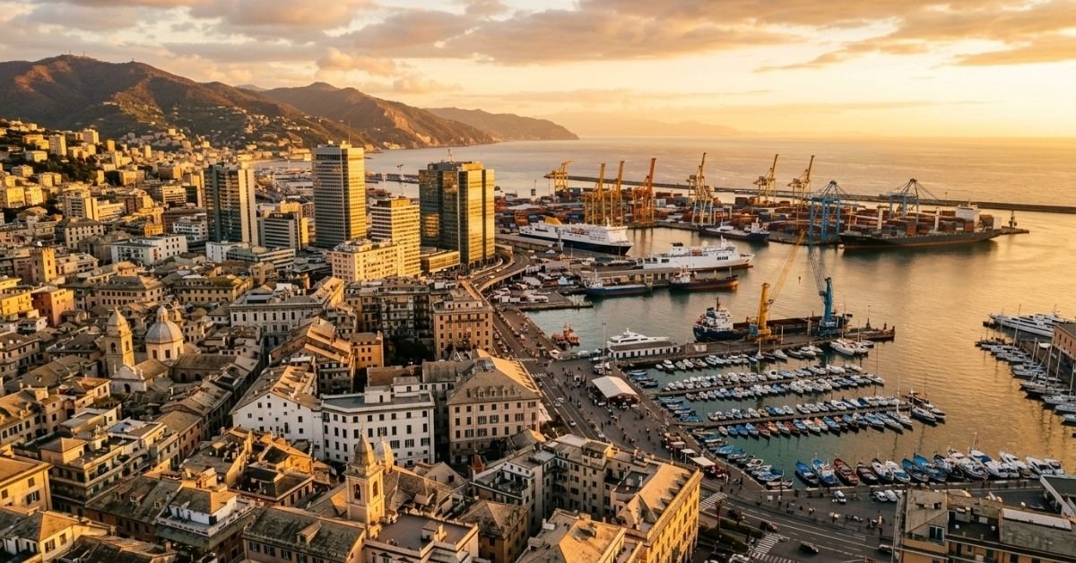 Cyprus work permit visa jobs 2026 guide, Mediterranean coastal city and harbour